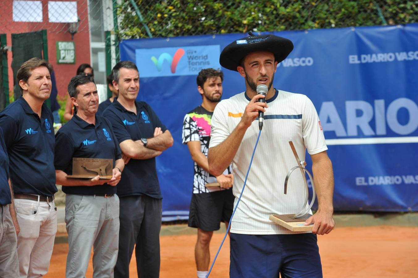 Javier Barranco se ha llevado su segunda txapela en el Concurso Internacional de tenis ciudad de San Sebastián ITF world tennis tour 2019. 