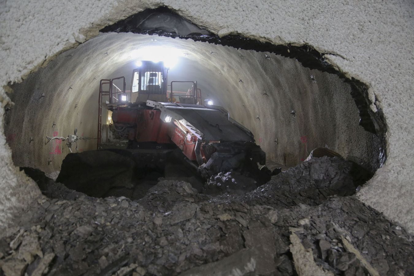 Fotos: Las imágenes de la obra del Topo