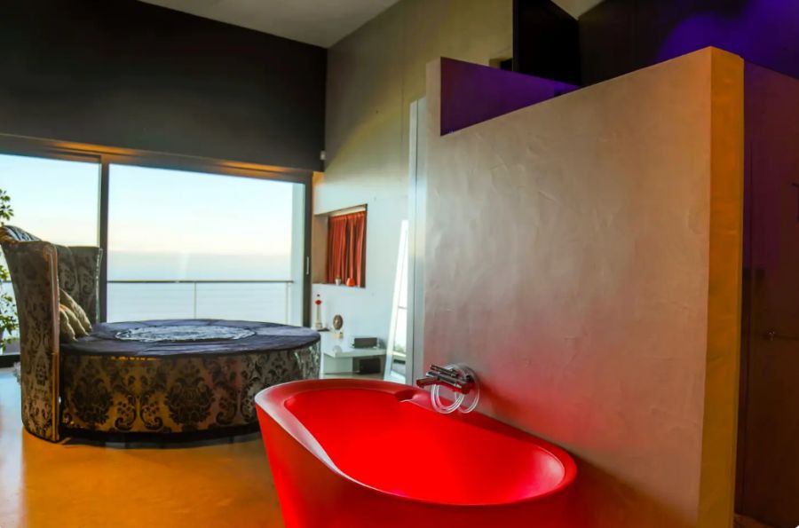 Vísta aérea de villa lanperna 