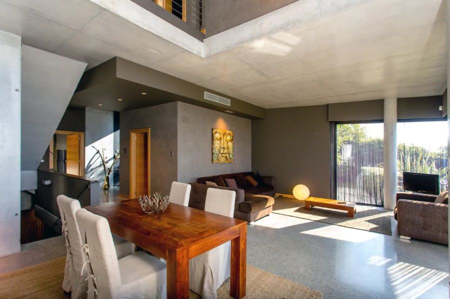 Vísta aérea de villa lanperna 