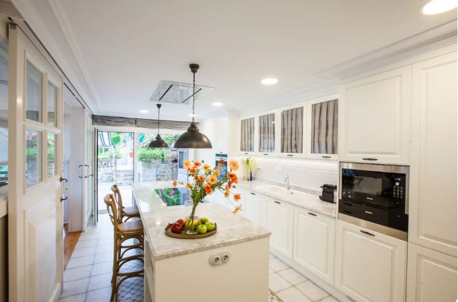 Desde esta villa se divisa el ratón de Getaria 