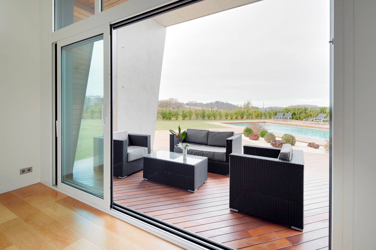 Villa ubicada en el barrio donostiarra de Miramón