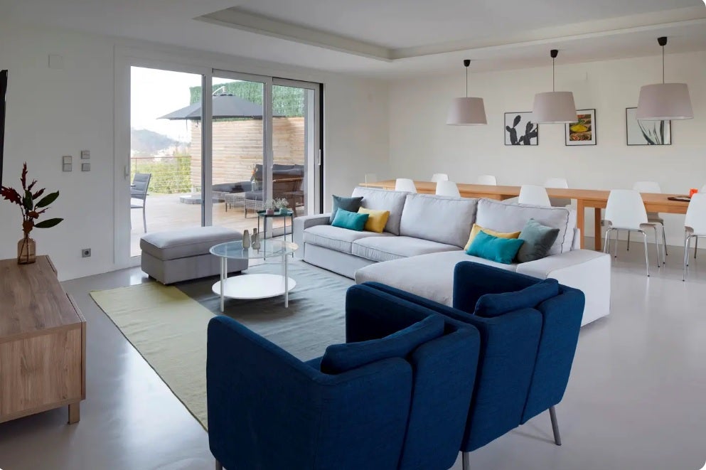 Villa ubicada en el barrio donostiarra de Miramón