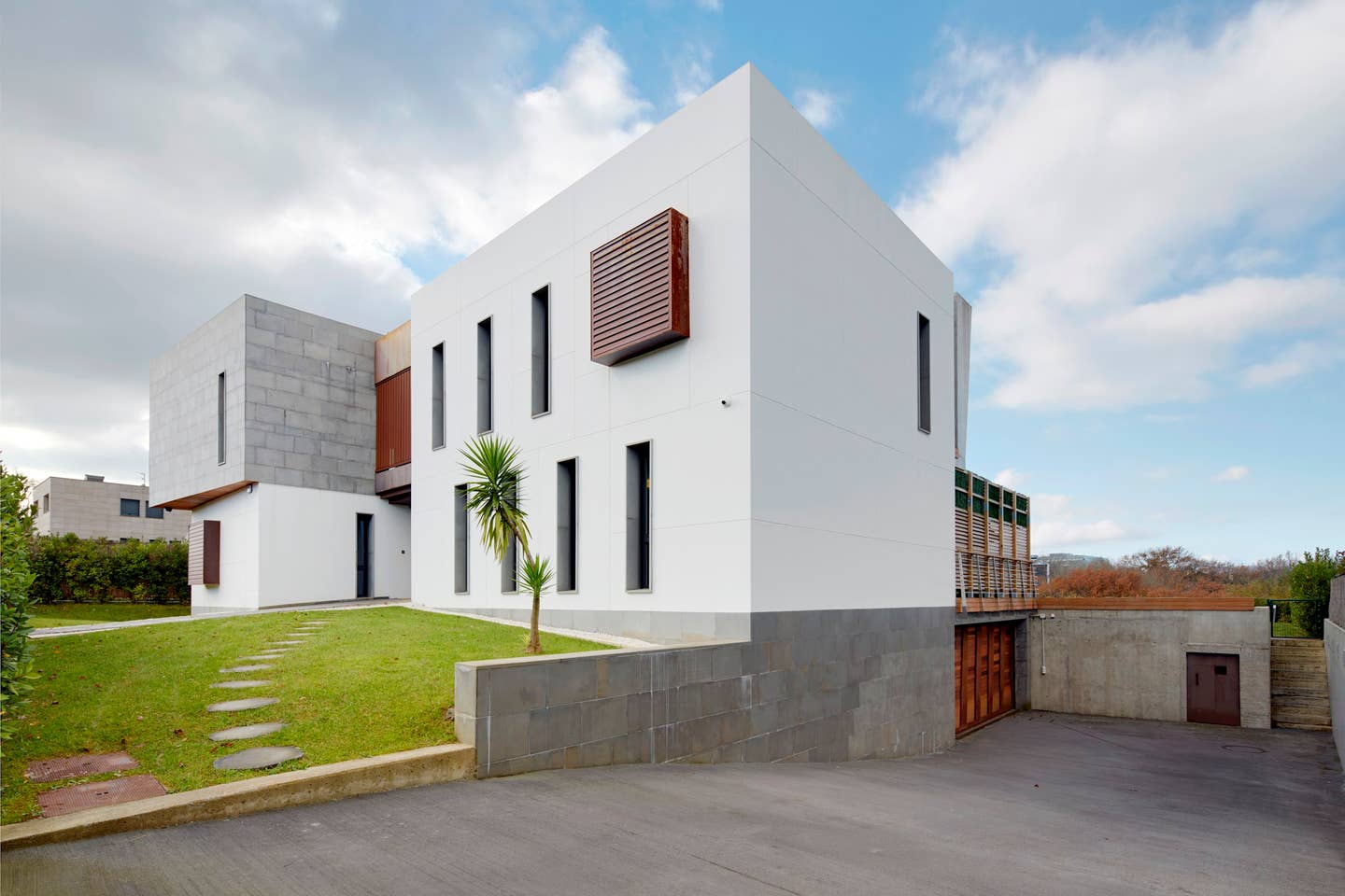 Villa ubicada en el barrio donostiarra de Miramón