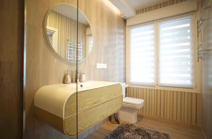 Vistas desde la magnífica terraza de este piso turístico