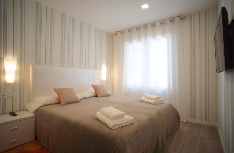 Vistas desde la magnífica terraza de este piso turístico