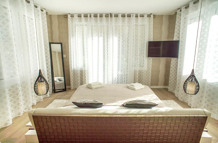 Vistas desde la magnífica terraza de este piso turístico