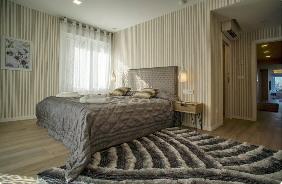 Vistas desde la magnífica terraza de este piso turístico