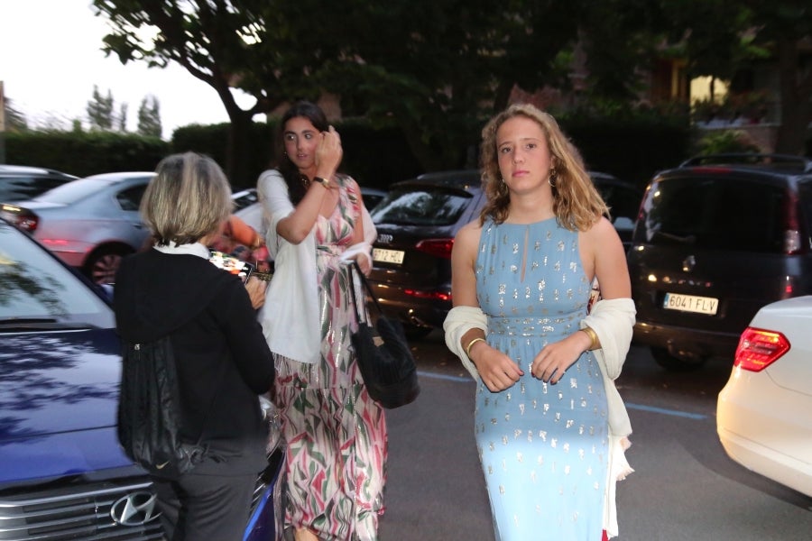 Puesta de largo de los nietos de la duquesa de Alba en el palacio de Arbaizenea. 