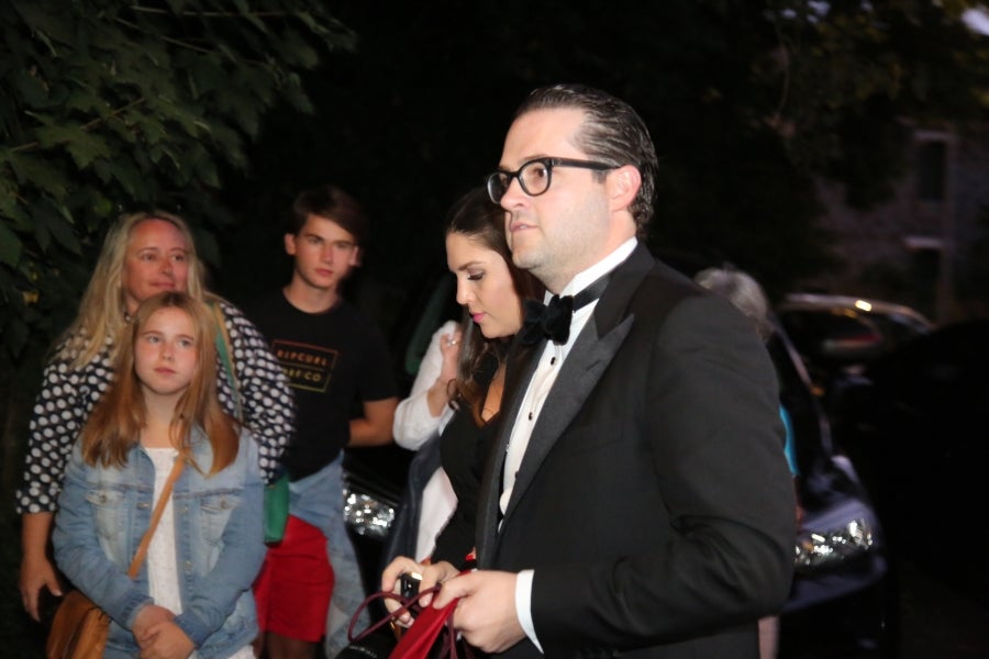 Puesta de largo de los nietos de la duquesa de Alba en el palacio de Arbaizenea. 