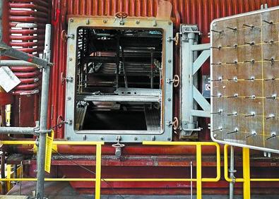 Imagen secundaria 1 - La incineradora de Zubieta culmina su construcción y arranca su fase de pruebas