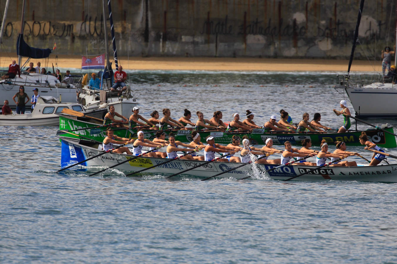 Orio conquista La Concha con una exhibición 