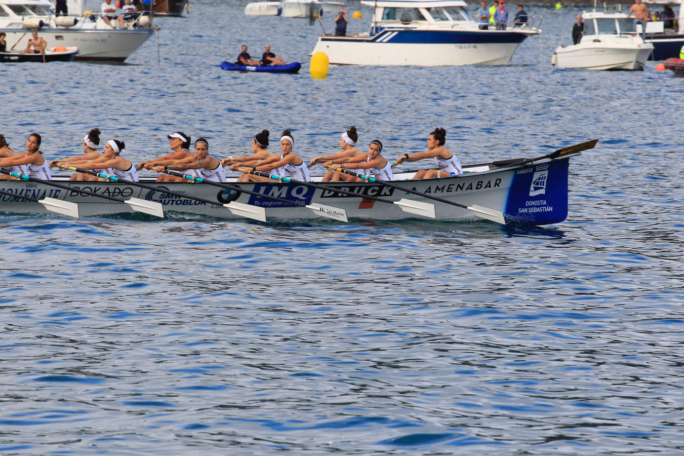 Orio conquista La Concha con una exhibición 