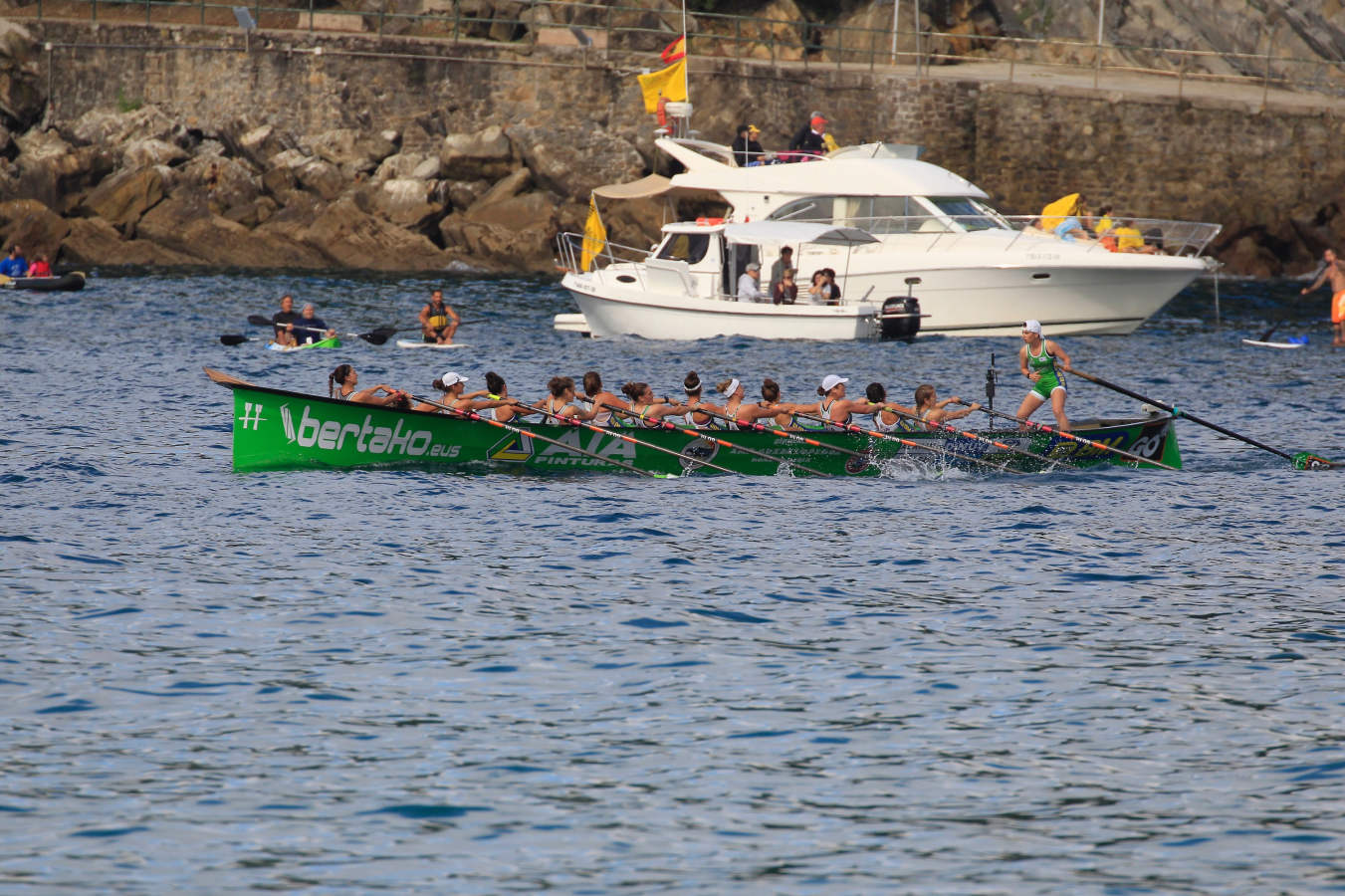 Orio conquista La Concha con una exhibición 