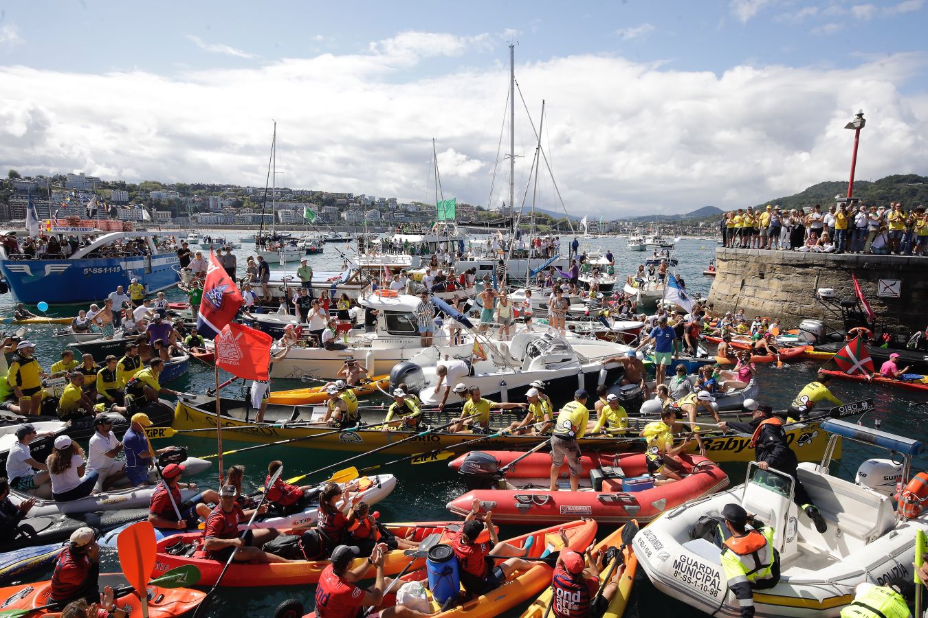 Fotos: Galería de fotos de la Bandera de la Concha