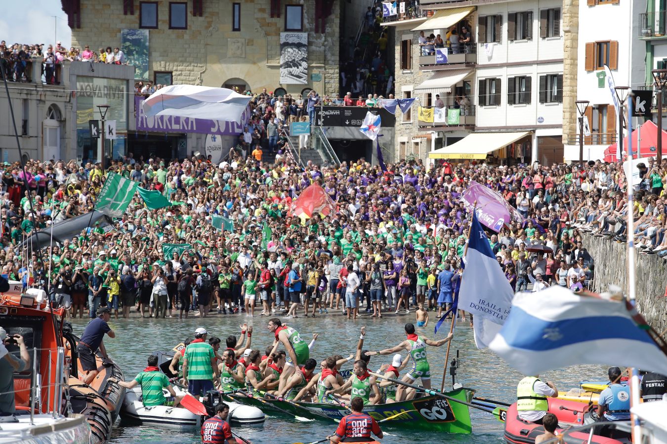 Fotos: Galería de fotos de la Bandera de la Concha