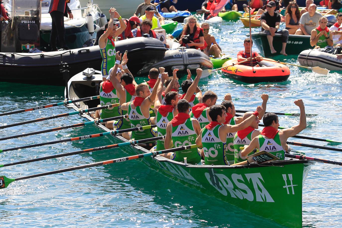 Fotos: Bandera de La Concha, las mejores imágenes