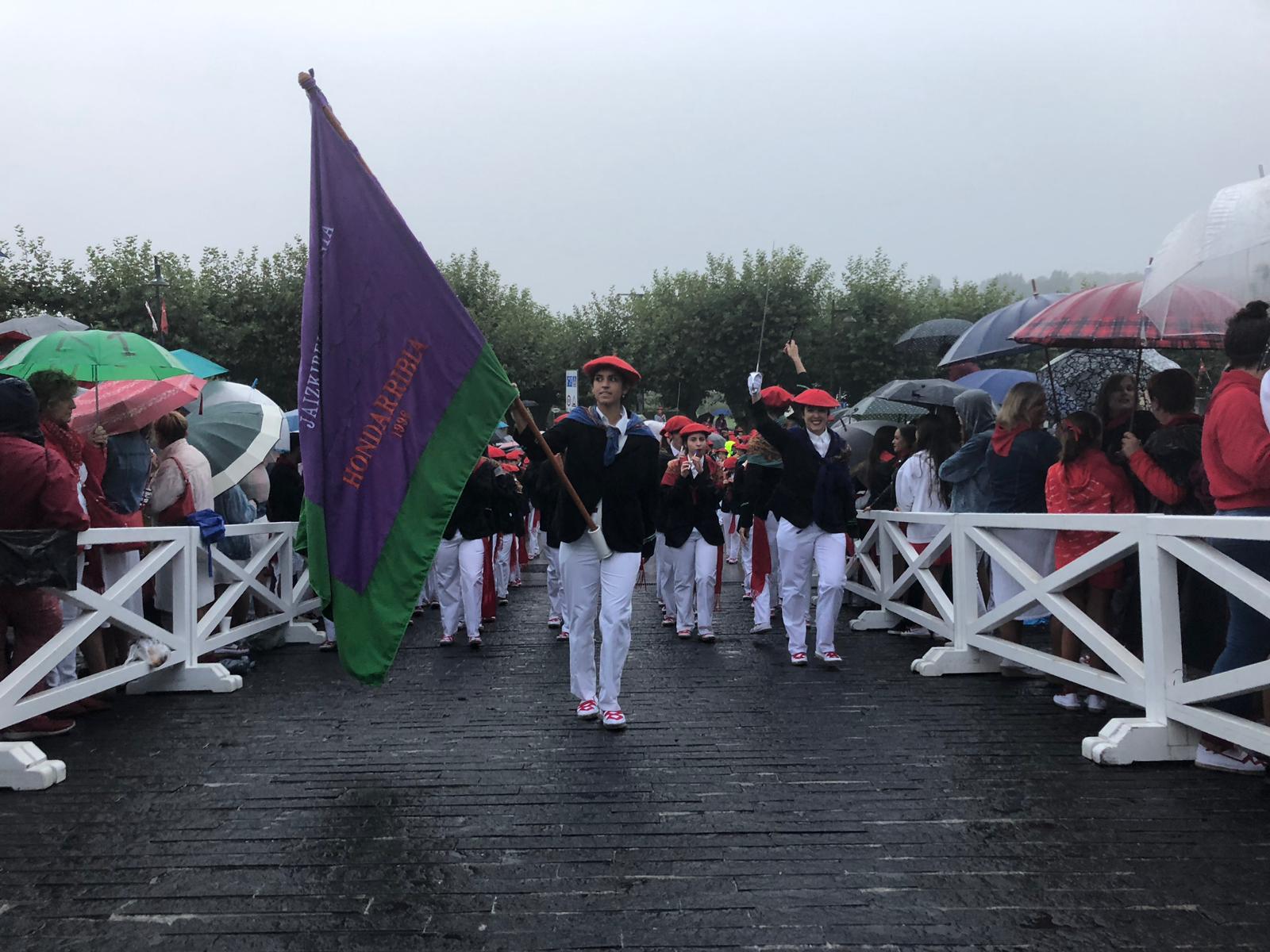 Fotos: La compañía Jaizkibel desfila sin incidentes