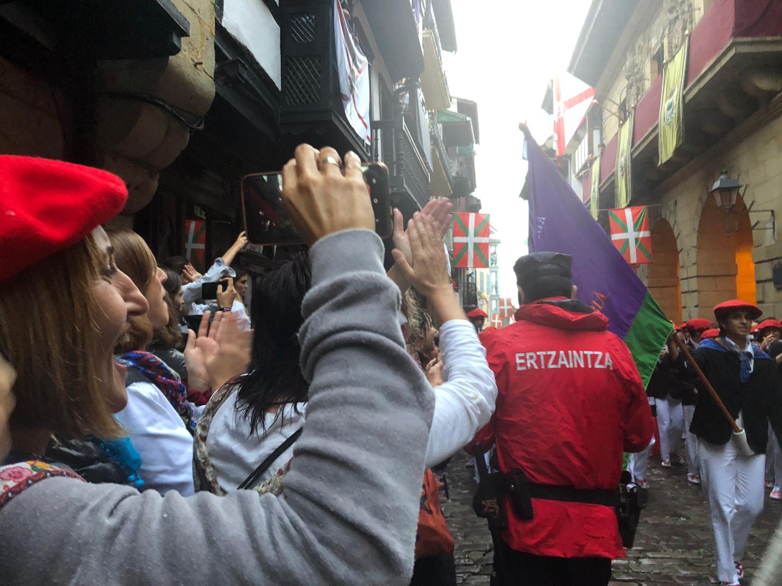 Fotos: La compañía Jaizkibel desfila sin incidentes