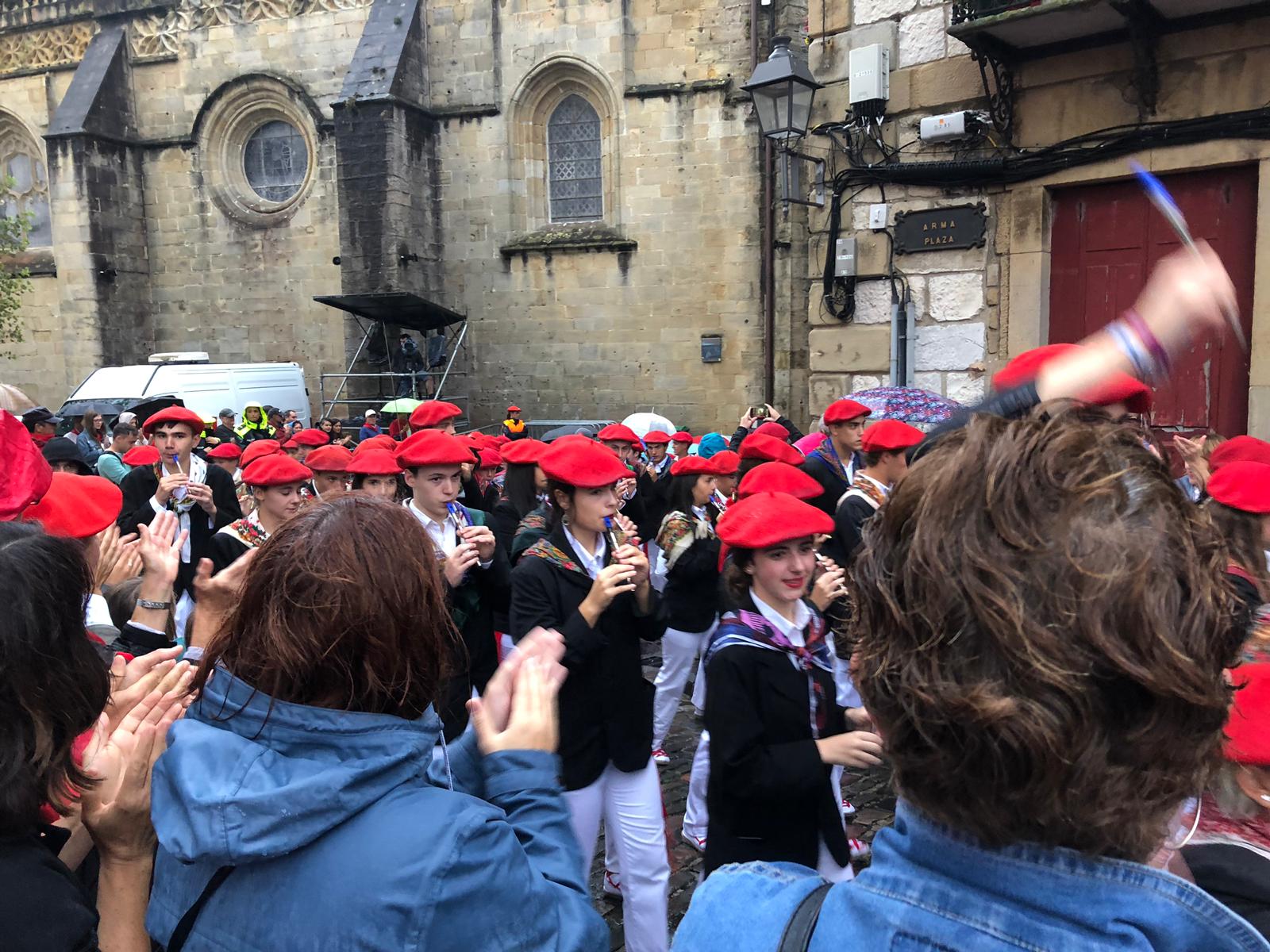 Fotos: La compañía Jaizkibel desfila sin incidentes