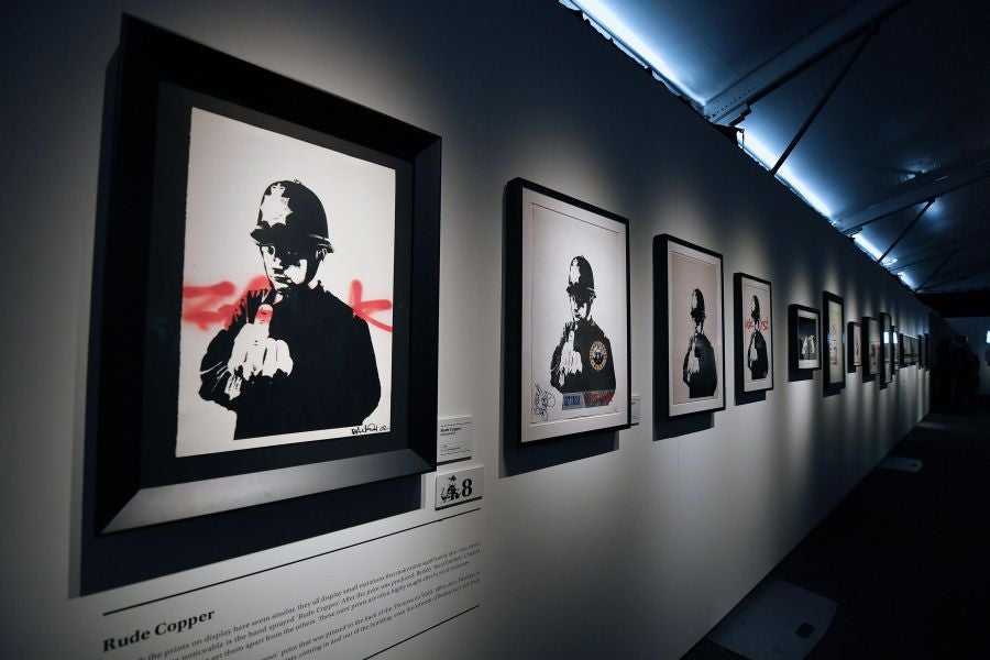 Fotos: La exposición no autorizada de Banksy