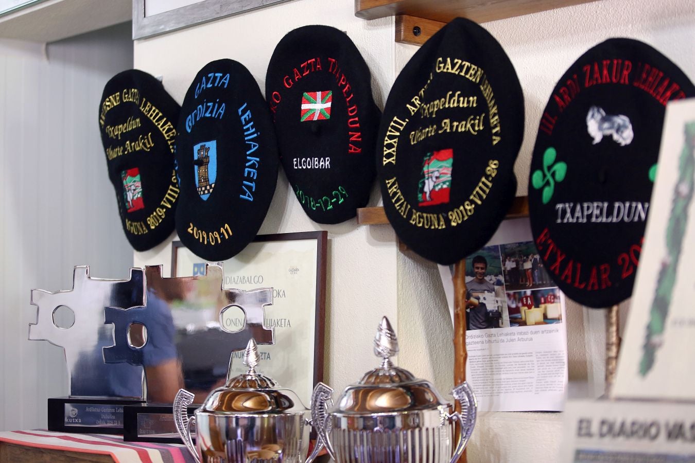 Fotos: Un día con Julen Arburua, ganador del concurso de quesos de Ordizia