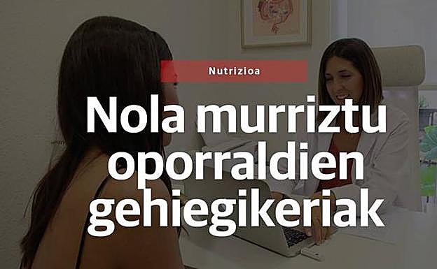 Nola murriztu oporraldien ondoko gehiegikeriak