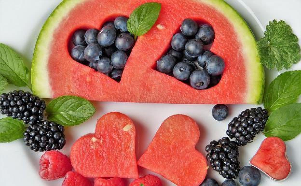 La frutas son muy saludables para la salud.
