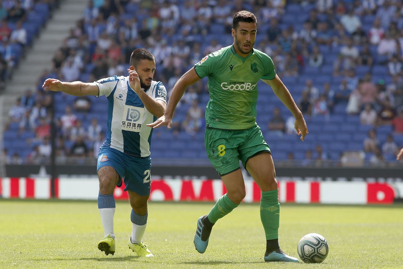 La Real Sociedad se ha llevado un merecida victoria de Cornellá tras vencer )1-3) al Espanyol. con goles de Willian José e Isak