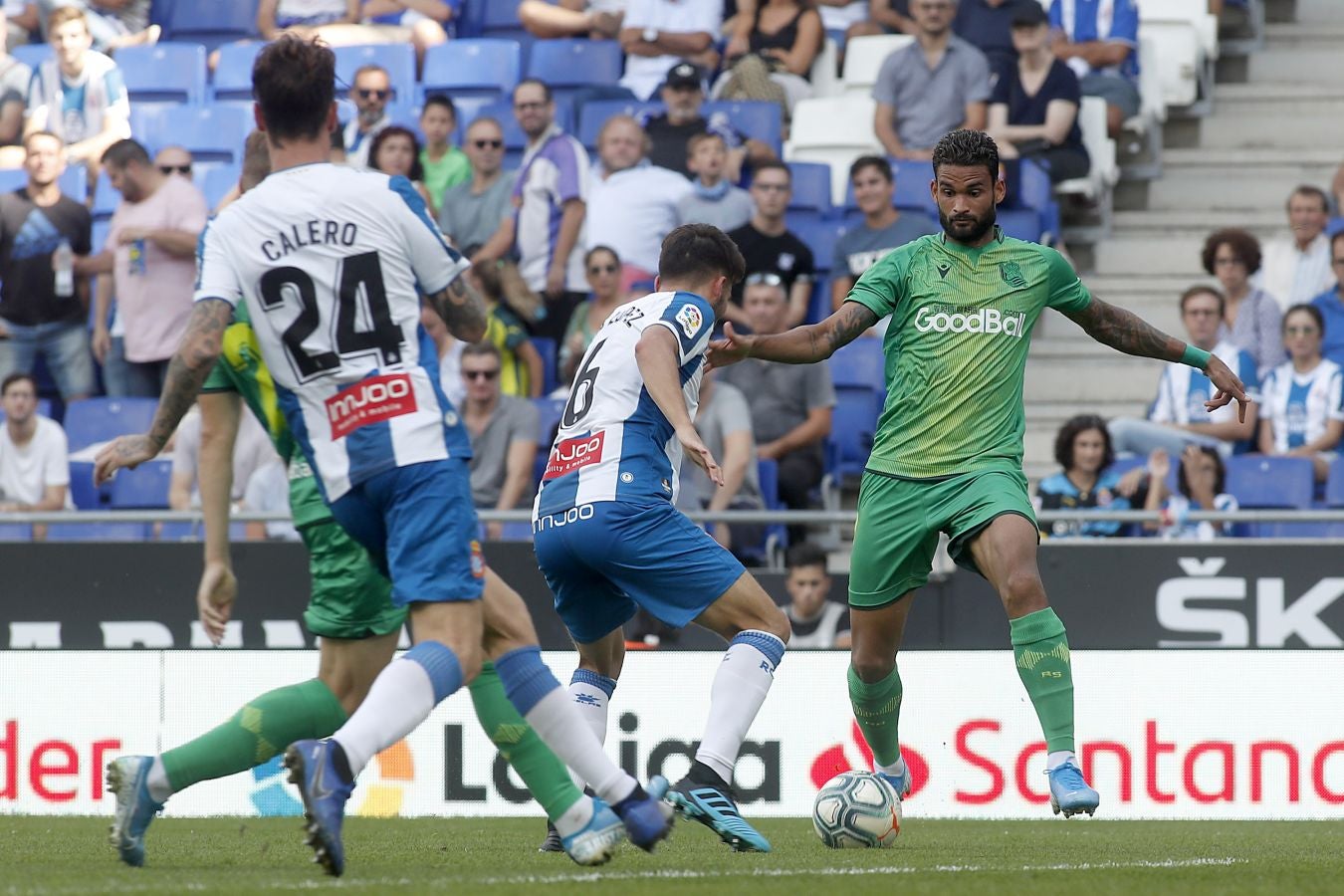 La Real Sociedad se ha llevado un merecida victoria de Cornellá tras vencer )1-3) al Espanyol. con goles de Willian José e Isak