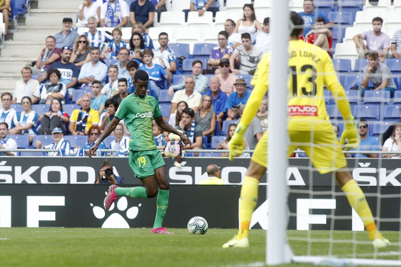 La Real Sociedad se ha llevado un merecida victoria de Cornellá tras vencer )1-3) al Espanyol. con goles de Willian José e Isak