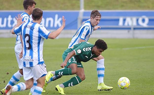 El Sanse le gana al Leioa a la ruleta rusa