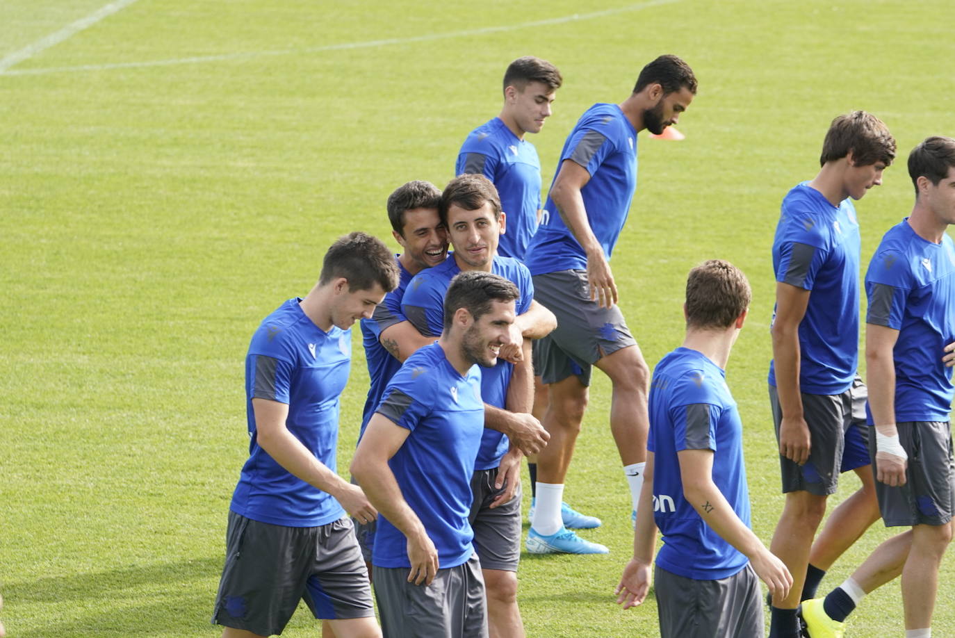 Fotos: Real Sociedad, todo a punto para enfrentarse al Alavés