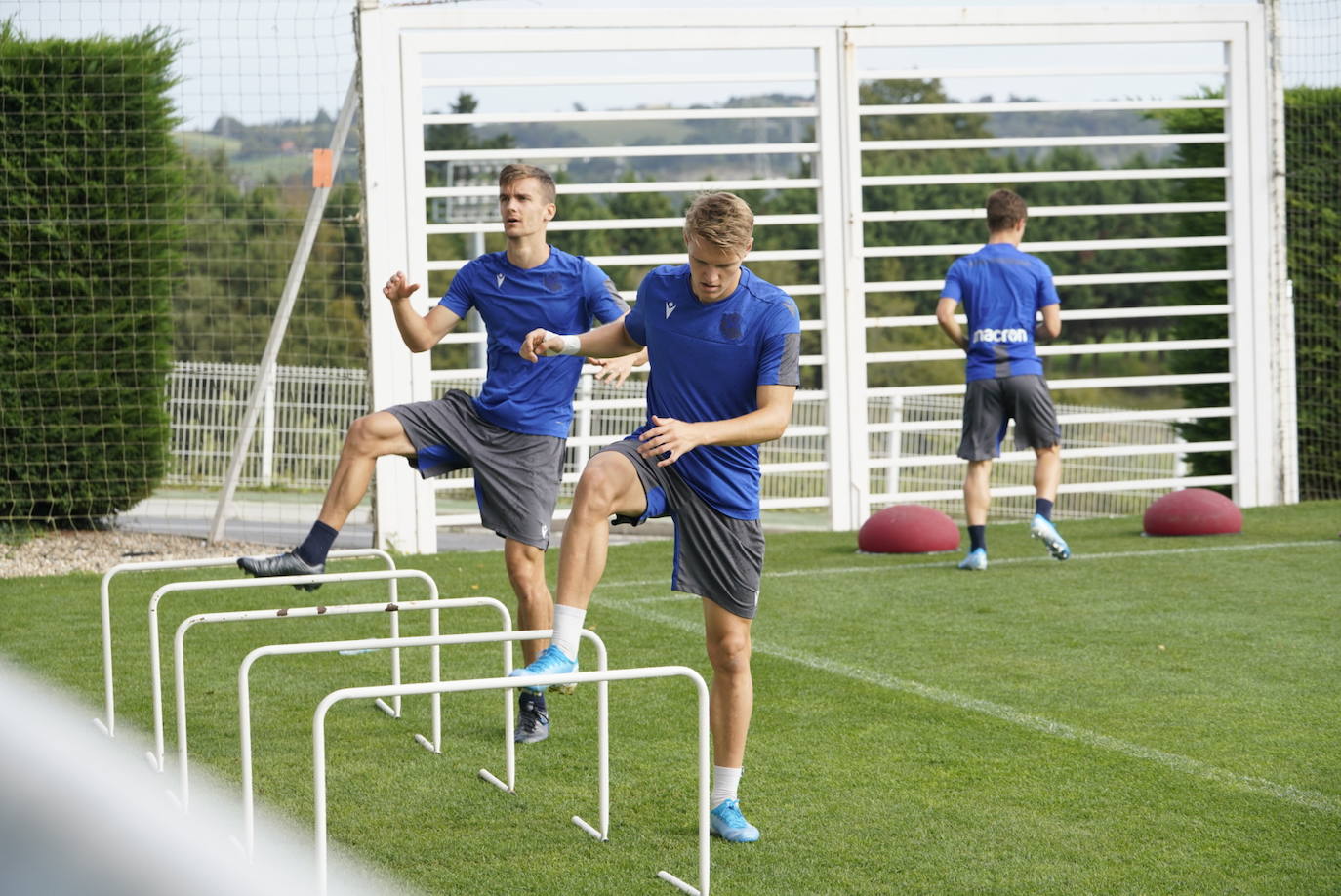 Fotos: Real Sociedad, todo a punto para enfrentarse al Alavés