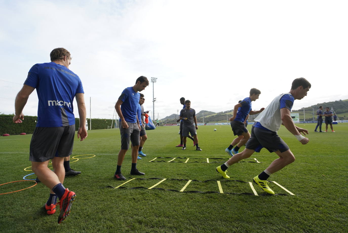 Fotos: Real Sociedad, todo a punto para enfrentarse al Alavés