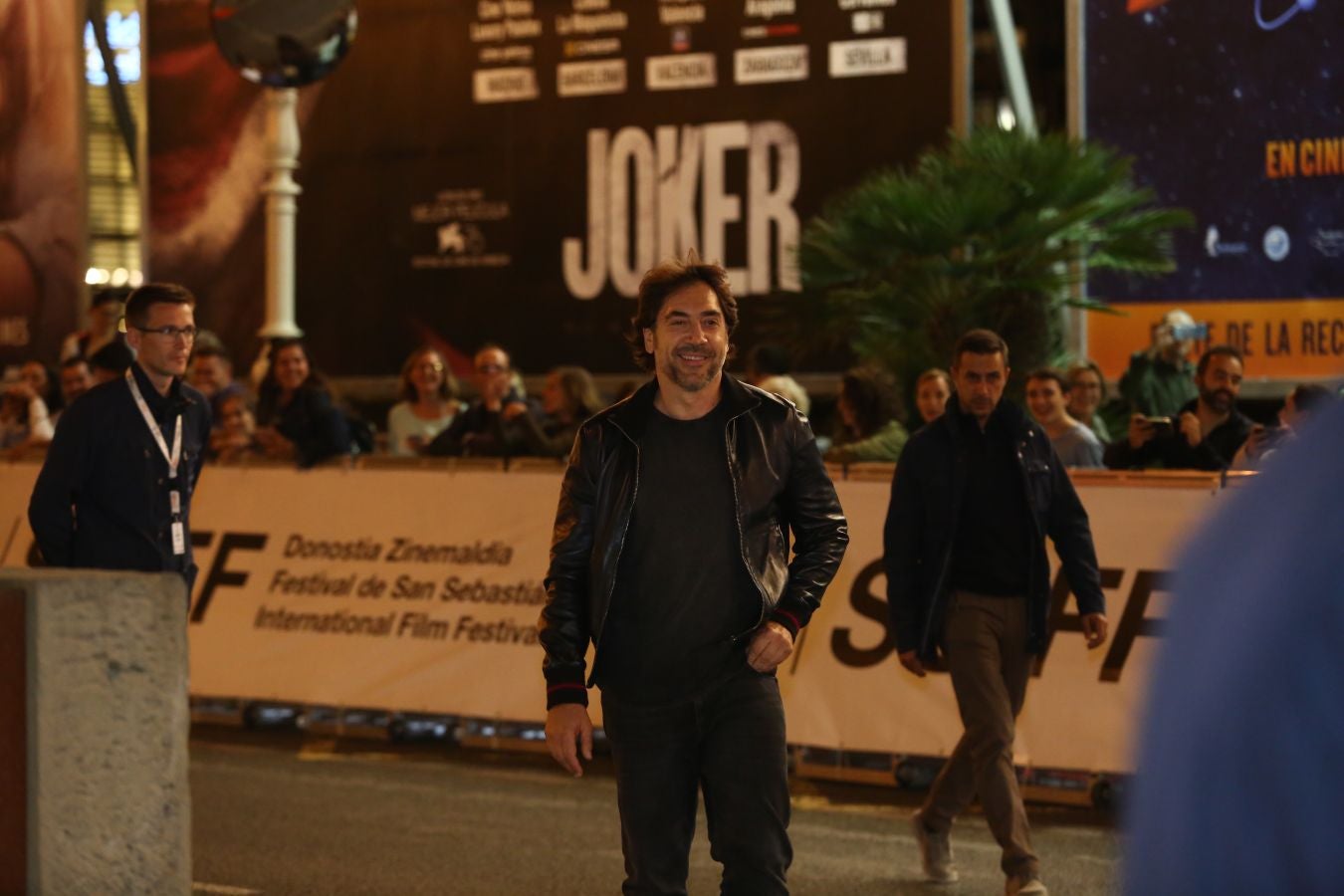 El actor Javier Bardem ha llegado este miércoles a San Sebastián para participar en la presente edición de Zinemaldia