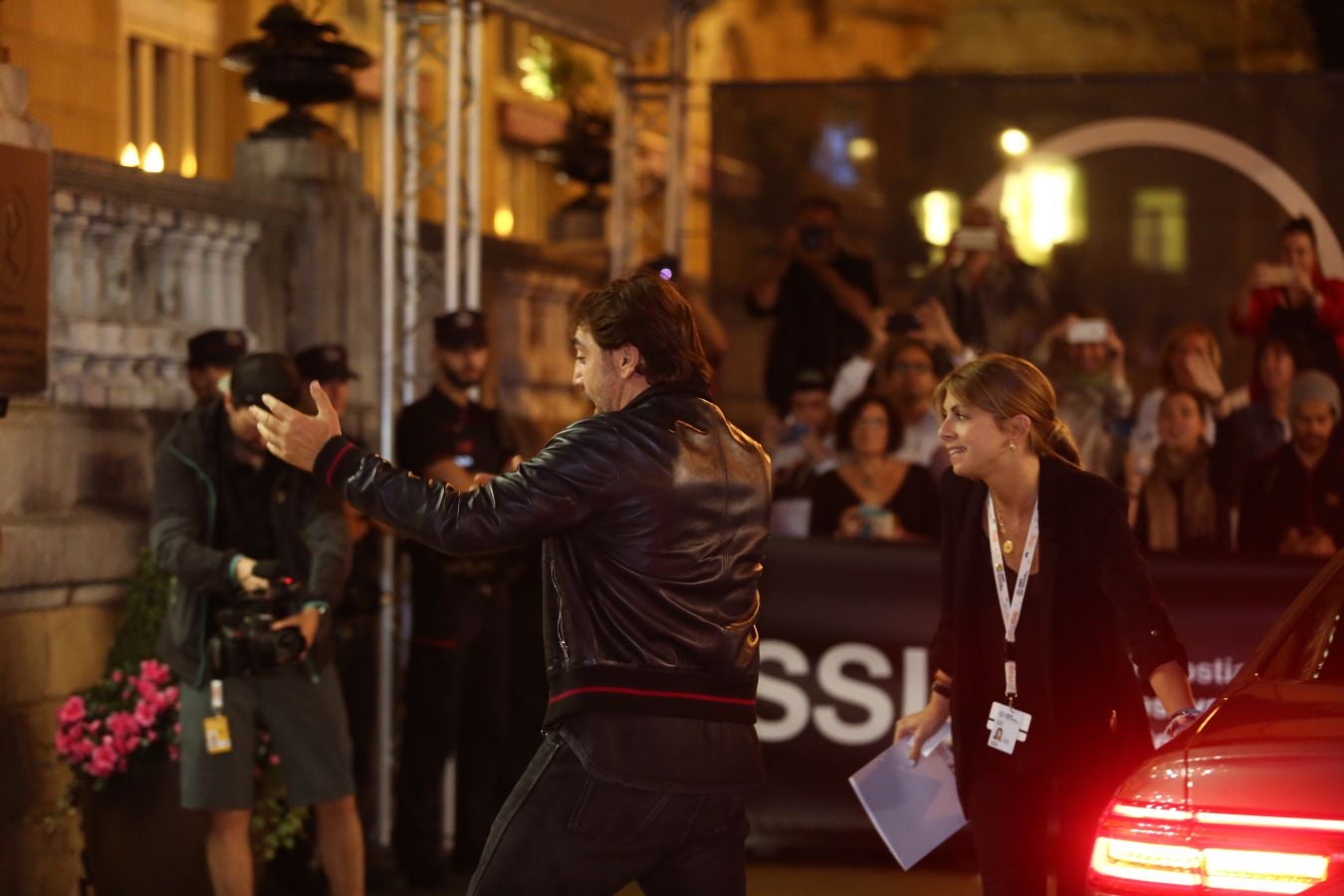 El actor Javier Bardem ha llegado este miércoles a San Sebastián para participar en la presente edición de Zinemaldia