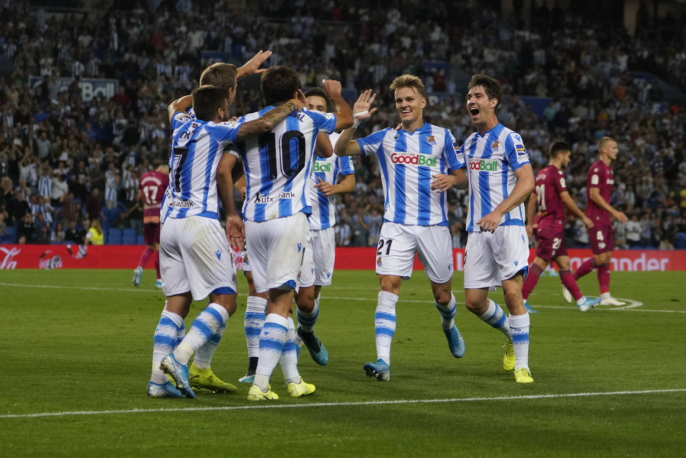 El Reale Arena es el escenario en el que se disputa el derbi vasco. 