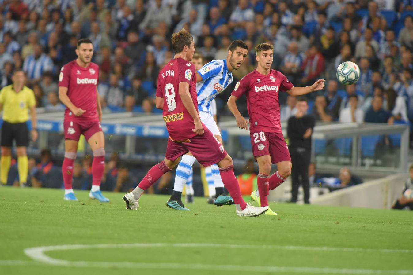 El Reale Arena es el escenario en el que se disputa el derbi vasco. 