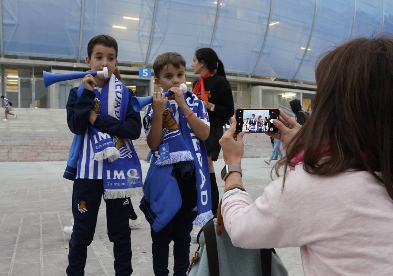 El Reale Arena es el escenario en el que se disputa el derbi vasco. 