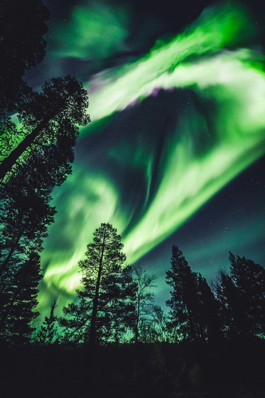 En un pueblo situado en Finlandia, llamado Ivalo se puede apreciar este fenómeno meteorológico. 