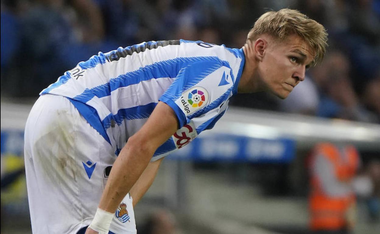 La mitad de los goles de la Real Sociedad llevan la firma de Odegaard