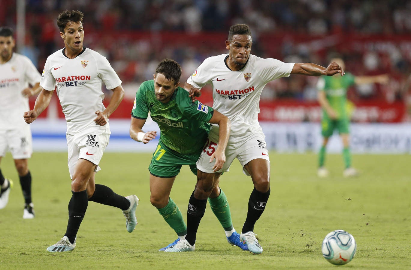 Las mejores imágenes del Sevilla-Real Sociedad