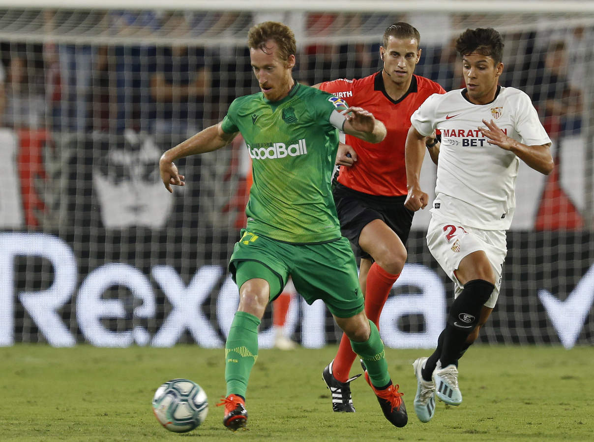 Las mejores imágenes del Sevilla-Real Sociedad