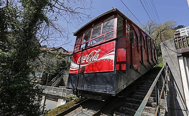 El funicular de Igeldo lleva más de un siglo en funcionamiento. 