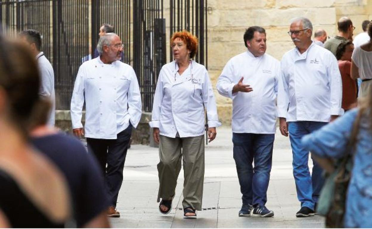 Unidos por su amor al pintxo