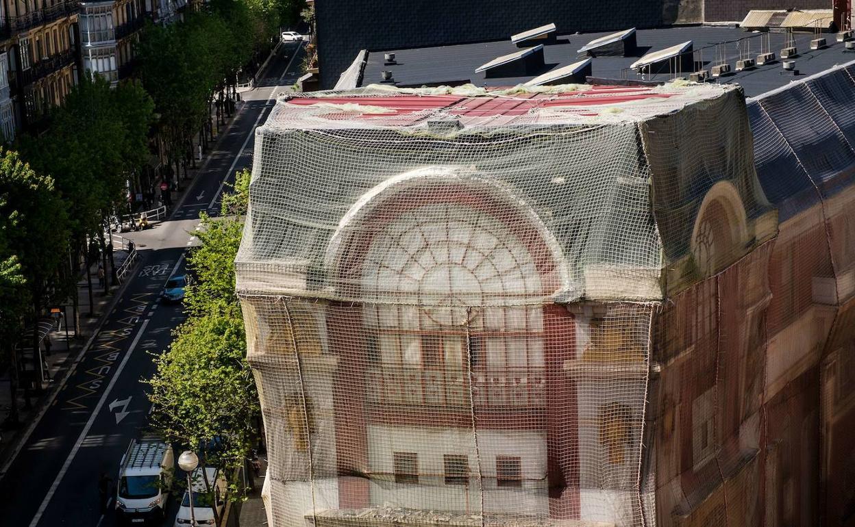 Exterior del Bellas Artes. 