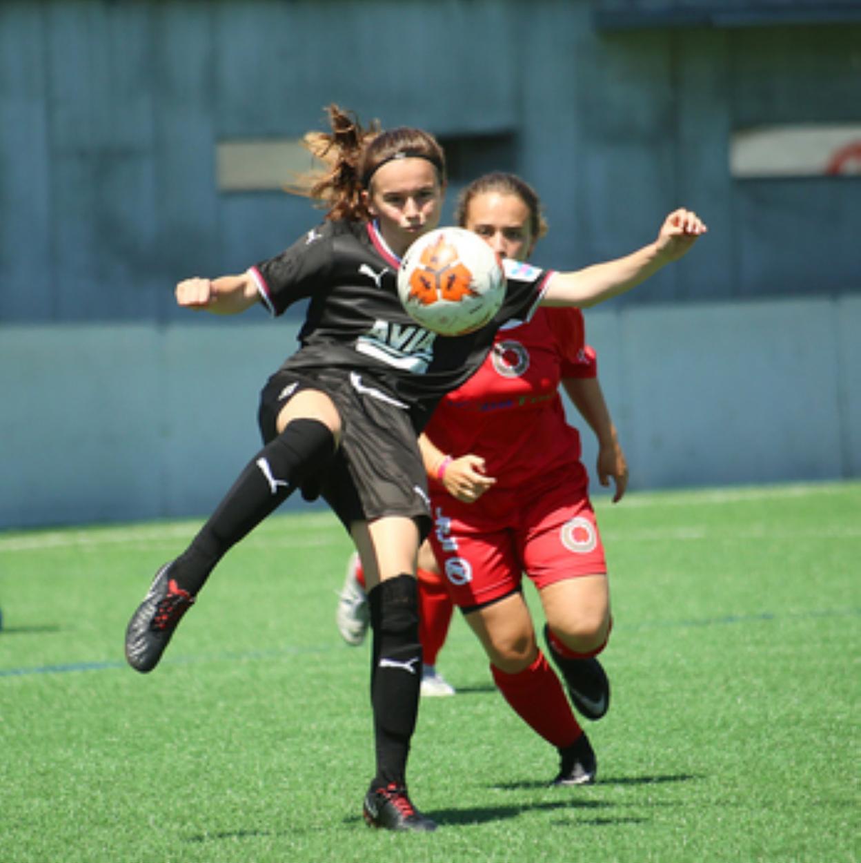 Un partido de escolares. 