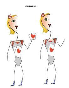 Imagen secundaria 2 - Imágenes de las protagonistas de 'Señoras del (h)AMPA' y varios bocetos.