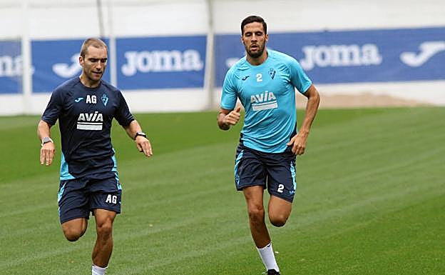 Esteban Burgos se ha ejercitado con normalidad esta semana. 